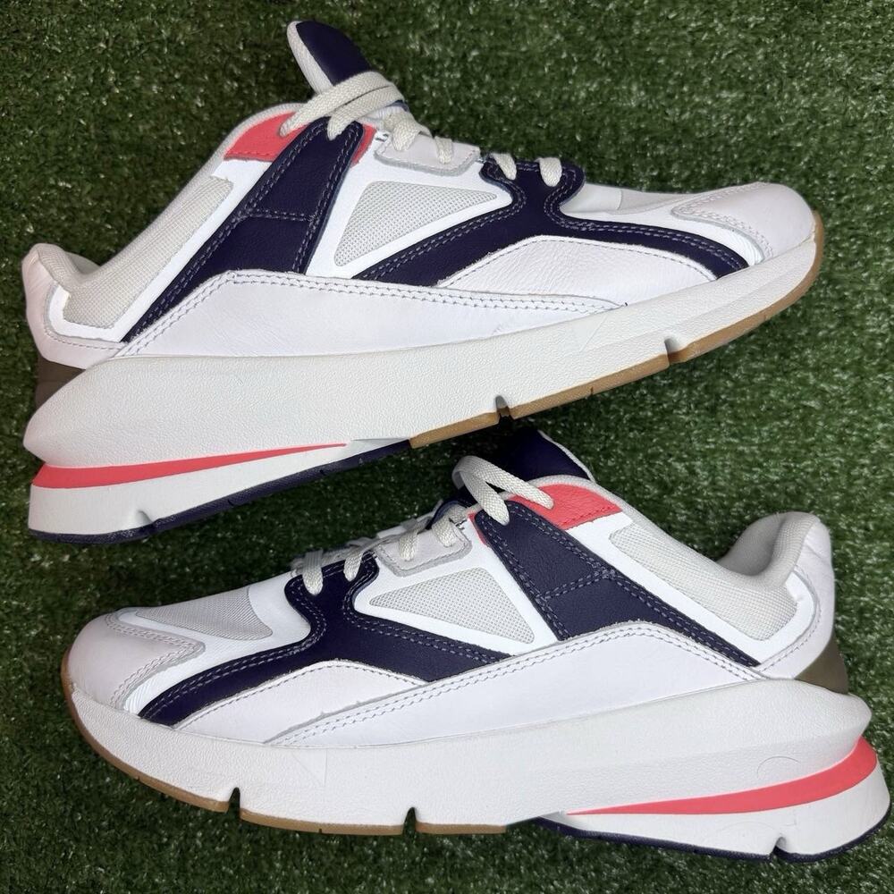 Under Armour Forge 96 White Beta Midnight Navy Men 9.5 / Women 11 Sneakers 🔥💎